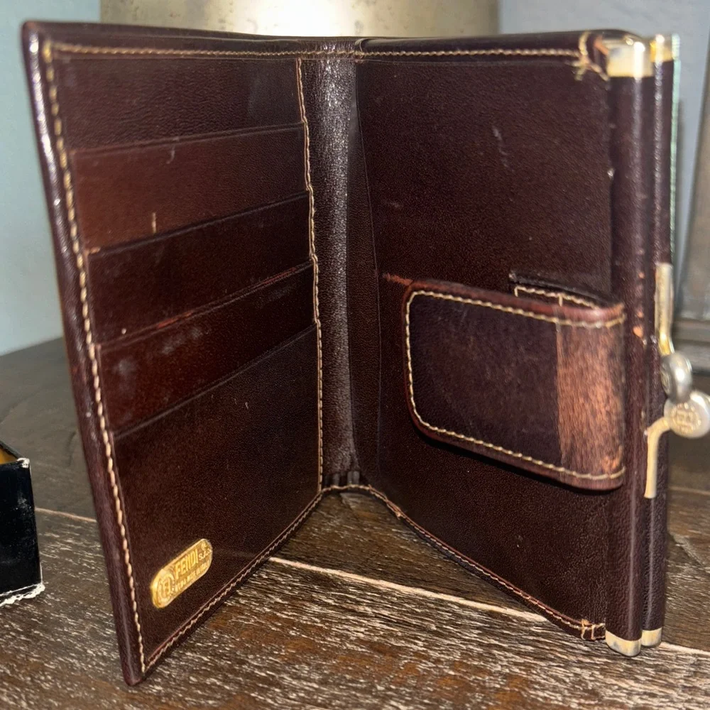 Fendi Zucca Wallet vintage